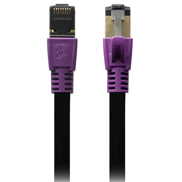 CABO PATCH CORD CAT8 FTP 2000 MHZ / 40 GBPS - 3M - ROXO - Imagem 2