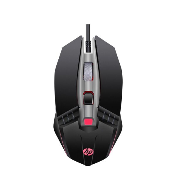 15253016838_HPGAMING_7ZZ87AA_01.jpg MOUSE GAMER USB M270 2400DPI LED PRETO HP - Imagem 1