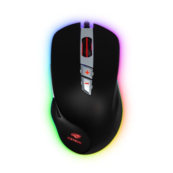 MOUSE GAMER USB BELLIED MG-700BK C3T - Imagem 1