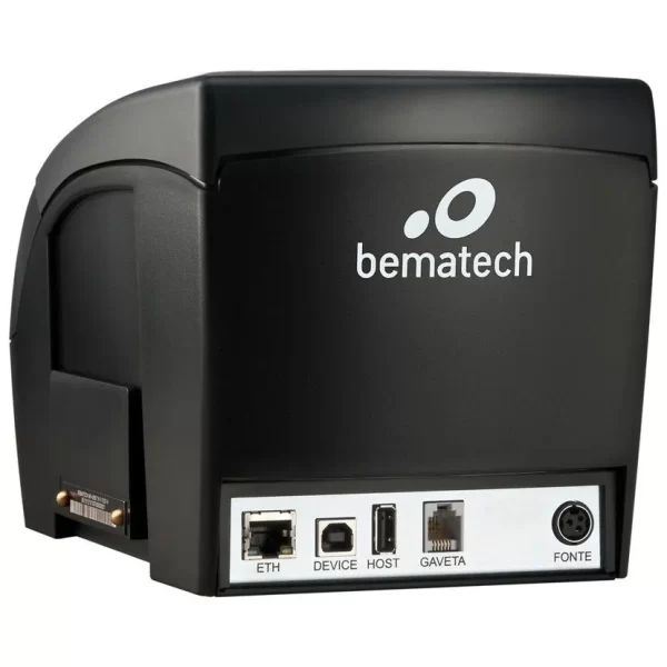 IMPRESSORA NAO FISCAL BEMATECH TERMICA MP4200 TH USB BR GUILHOTINA PRETO - Imagem 2