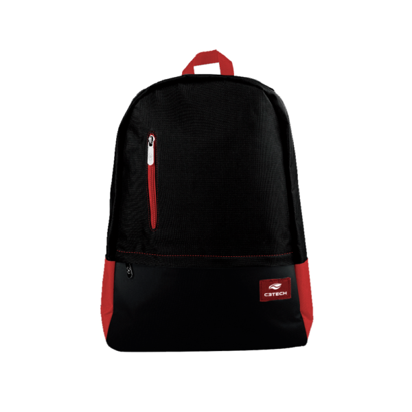 15190047053_186885.png MOCHILA NOTEBOOK C3TECH 15,6" VANCOUVER MC-10RD VERMELHA - Imagem 1