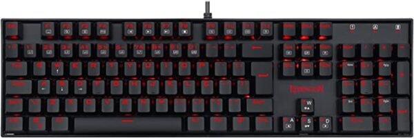 15190303203_61IpLQZY8gL._AC_SX679_.jpg TECLADO REDRAGON K5511 MITRA MECANICO SINGLE COLOR SWITCH AZUL - Imagem 1
