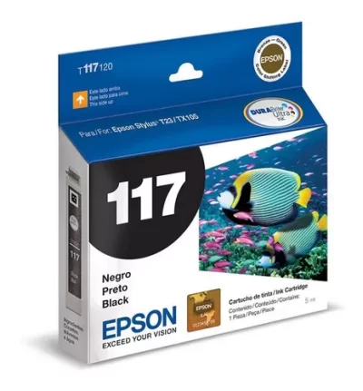 CARTUCHO COMPATIVEL EPSON 117 PRETO (T117)