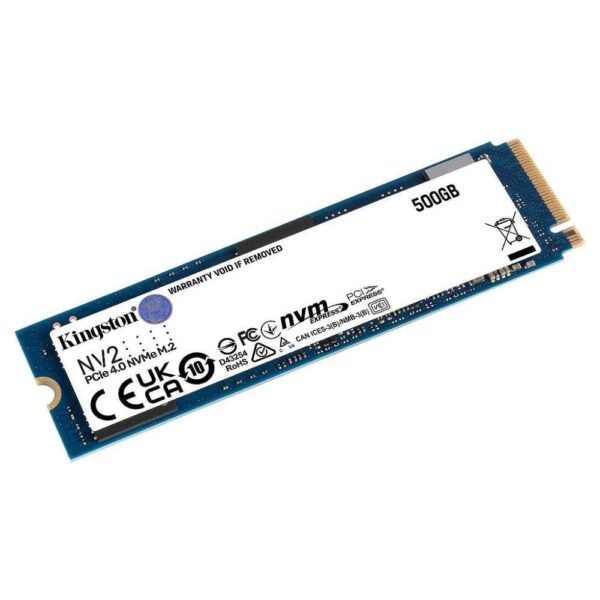 SSD KINGSTON NV2 500GB M2 2280 NVME PCIE 40 SNV2S500G - Imagem 2