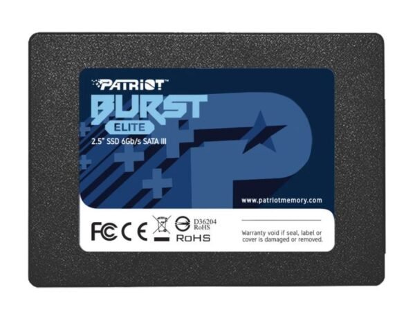 SSD PATRIOT BURST 960GB 2,5 SATA 3 PBE960GS25SSDR - Imagem 2
