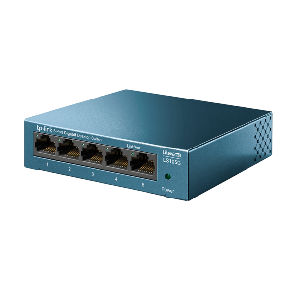 SWITCH 5 PORTAS 10/100/1000 TPLINK LS105G - Imagem 2