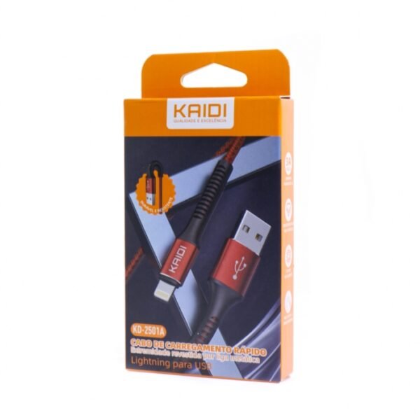 15249920450_cabo-carregamento-r-pido-kd-2501a-426907852.jpg CABO CELULAR KAIDI KD-2501A - Imagem 1