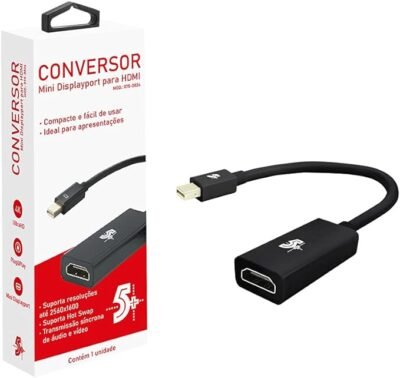 CONVERSOR MINI DISPLAYPORT PARA HDMI 15CM CHIP SCE