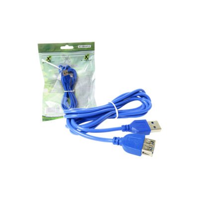 CABO USB 3.0 MACHO X USB 3.0 FEMEA C/ 1,80M X-CELL - XC-M/F-01