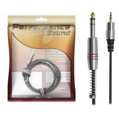 CABO P2 ESTEREO X P10 ESTEREO PLUG METAL 2 METROS