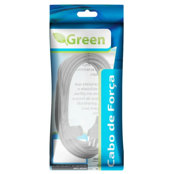 CABO TRIPOLAR 10A 3X0,75MM - 90 GRAUS - 3,00 METROS - Imagem 2