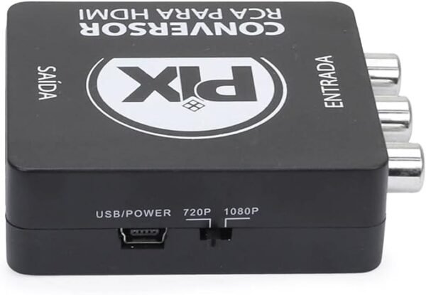 CONVERSOR DE VIDEO PIX - RCA PARA HDMI - Imagem 3