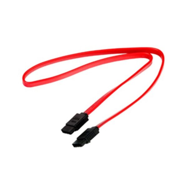 15218381121_PLUSCABLE_PC-CBST04RD_01.jpg CABO SATA DADOS 180G 40CM OEM TRV PC-CBST04 - Imagem 1