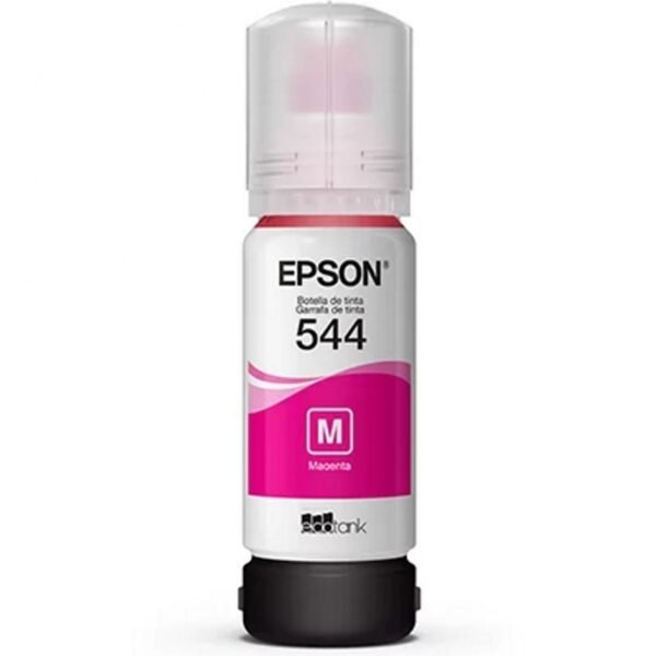 GARRAFA TINTA ORIGINAL EPSON 544 MAGENTA (T544320) 65ML - Imagem 1