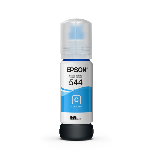 15220279233_162219.png GARRAFA TINTA ORIGINAL EPSON 544 CIANO (T544220) 65ML - Imagem 1