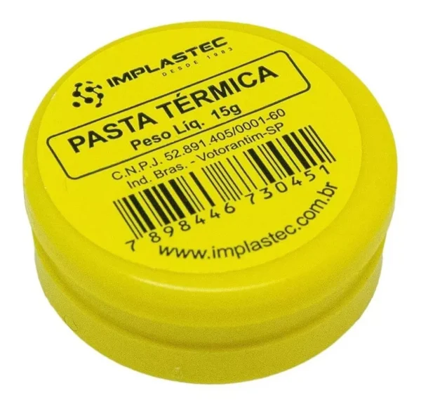 PASTA TERMICA IMPLASTEC POTE 15G - Imagem 1