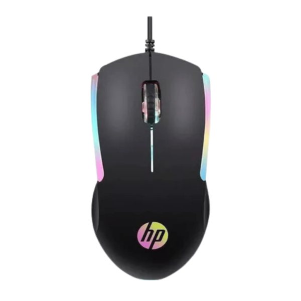MOUSE GAMER USB M160 1000DPI LED PRETO HP - Imagem 1