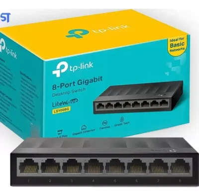 SWITCH TP-LINK 8 PORTAS LS1008G 100/1000