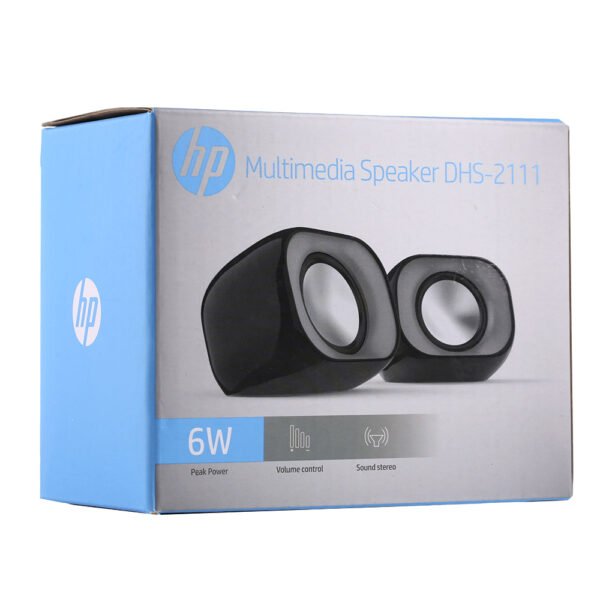SPEAKER 2.0 DHS-2111 PRETA HP - Imagem 1