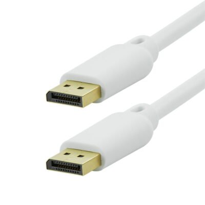 CABO DISPLAYPORT + DISPLAYPORT 1.2 - BRANCO - 2MT