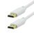 CABO DISPLAYPORT + DISPLAYPORT 1.2 - BRANCO - 2MT