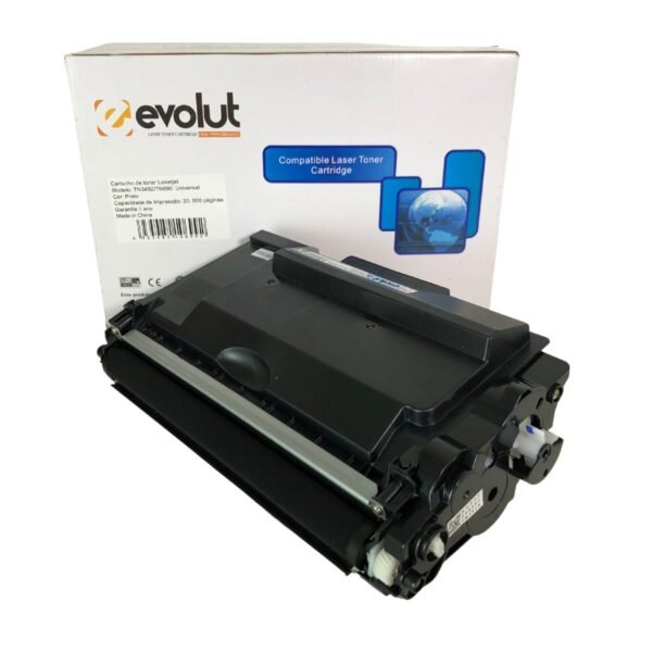 15284138521_Cartucho-Toner-Brother-TN3492-13.jpg CARTUCHO TONER COMPATIVEL BROTHER TN890/TN3492 - 20K EVOLUT - Imagem 1