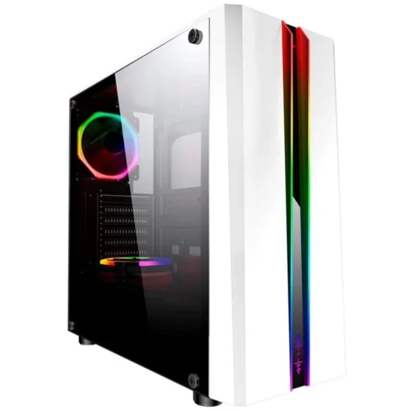 15287197044_515lp6jhe-l-ac-sx679_1600x1600fill_ffffff.webp GABINETE K-MEX GAMER CG-05RD ODYSSEY BRANCO FITA RGB S/ FANS - Imagem 1