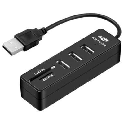 HUB USB 2.0 5 PORTAS HU-L200BK C3T