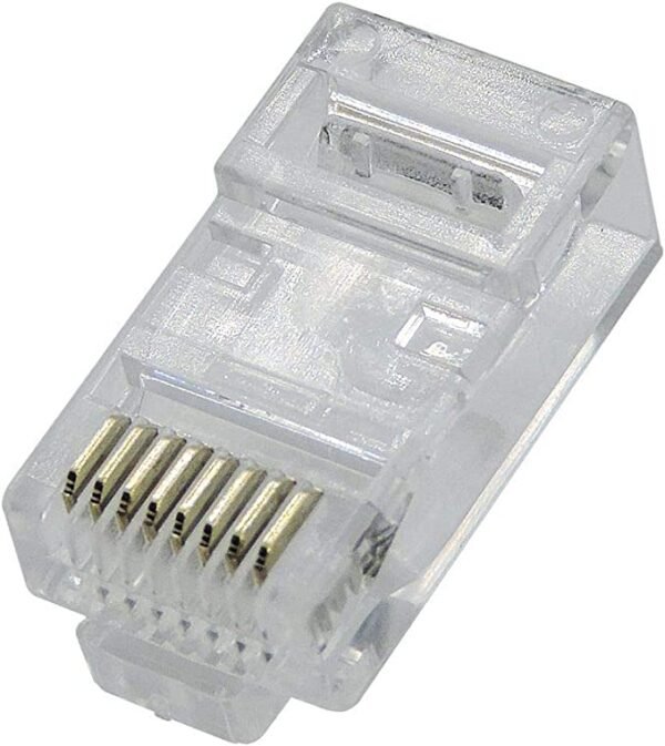 15198770200_PLUG20RJ4520DE20PASSAGEM208X820CAT5204.jpg PLUG RJ45 DE PASSAGEM 8X8 CAT5 - Imagem 1