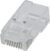 PLUG RJ45 DE PASSAGEM 8X8 CAT5 - Imagem 3