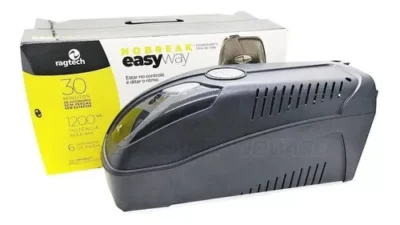 NOBREAK EASY WAY 1200 BLACK 60HZ E/ 115-127-220V S/ 115V