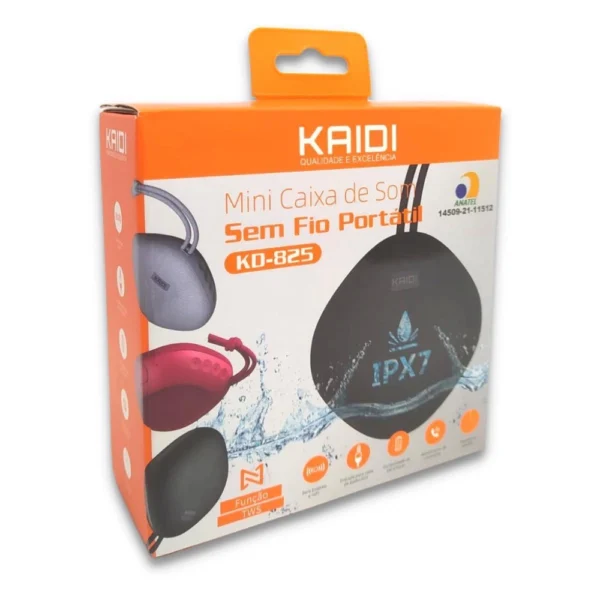 15318526985-7039202494-5.webp MINI CAIXA DE SOM SEM FIO PORTÁTIL BLUETOOTH - Imagem 1