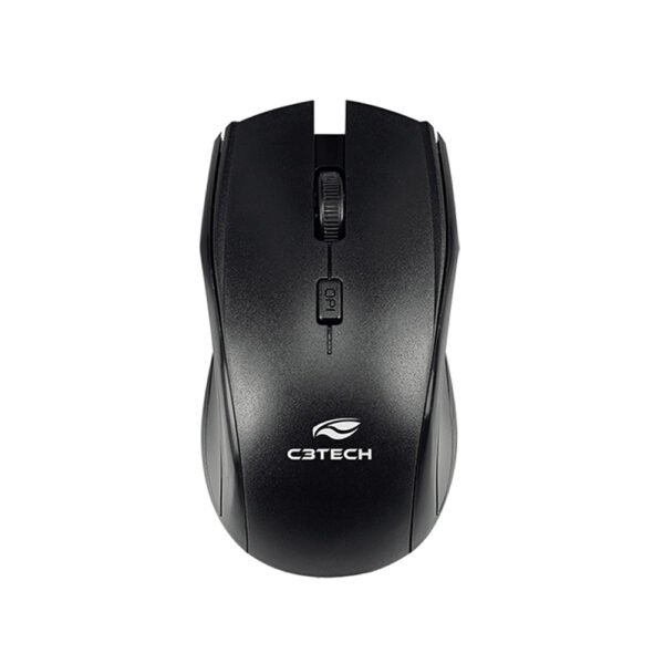 KIT TECLADO E MOUSE SEM FIO C3T K-W60BK - Imagem 2