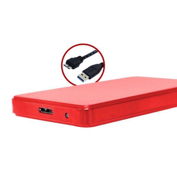 CASE PARA HD EXTERNO 2,5" USB 3.0 CH-300RD C3TECH - Imagem 2