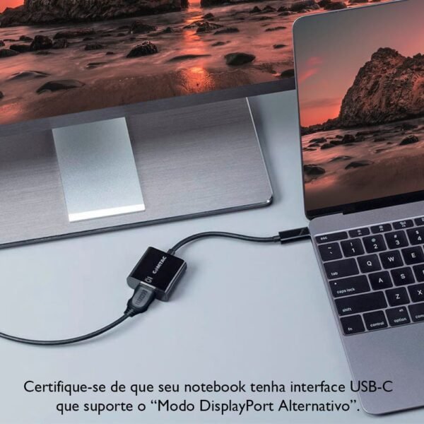 CABO CONVERSOR COMTAC USB-C PARA HDMI - Imagem 6