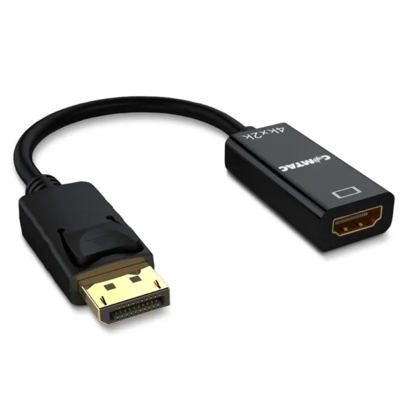 15380239959-image-3.webp CABO CONVERSOR COMTAC DISPLAYPORT PARA HDMI 4K 0.2M - Imagem 1