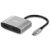 CABO CONVERSOR COMTAC USB-C X 2-HDMI 4K - ALUMINIUM