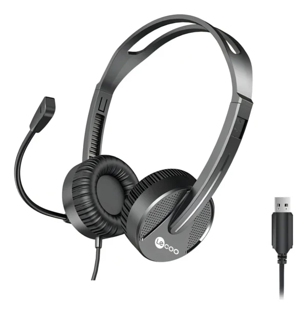 FONE C/MIC USB HT106 LECOO - Imagem 11