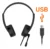 FONE C/MIC USB HT106 LECOO - Imagem 9
